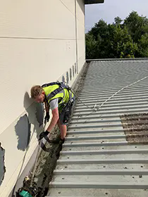 Canterbury Industrial Roofing gutter cleaning